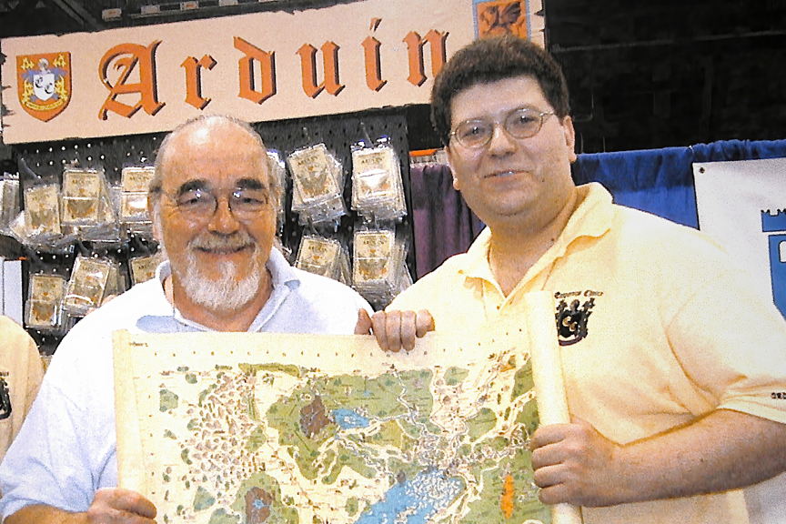 Gary Gygax and George De Rosa