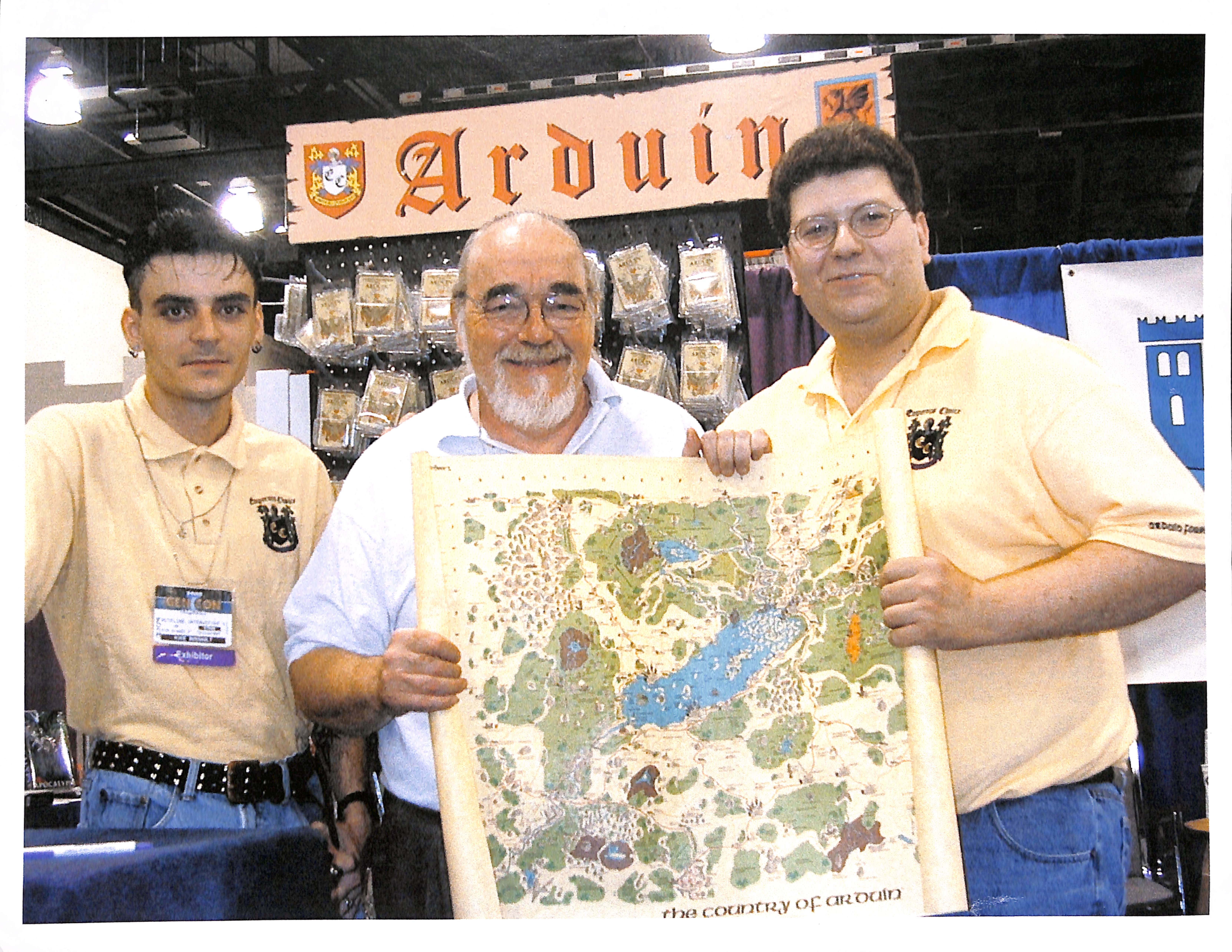 Gary Gygax gencon with George and Mike