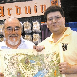 Gary Gygax and George De Rosa