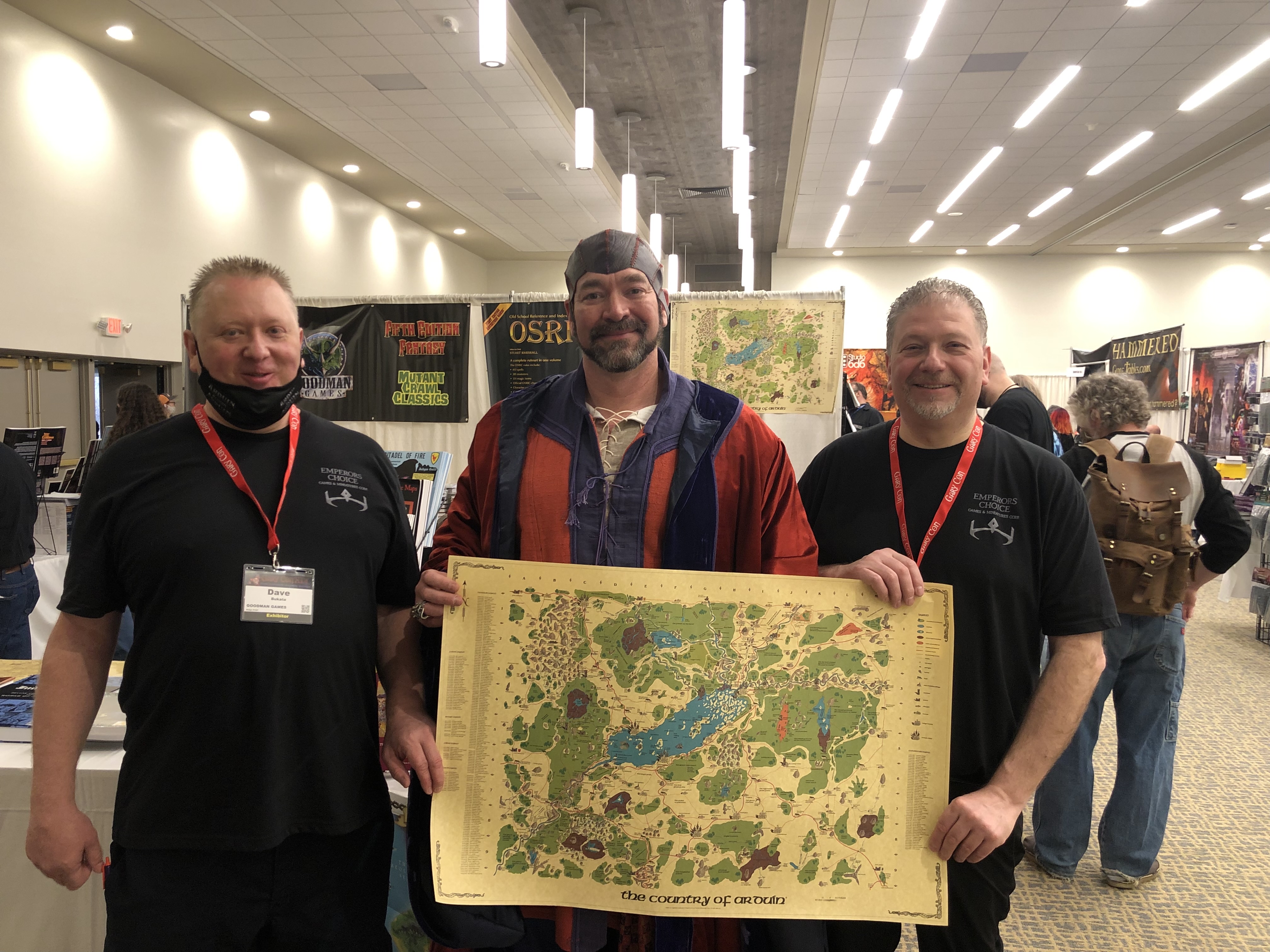 Luke Gygax - dave bukata - george DeRosa - GaryCon march 2022